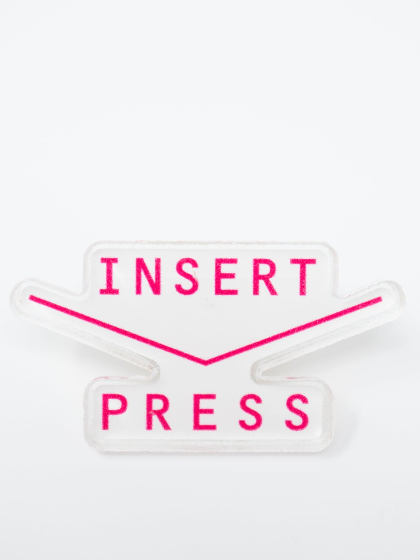 Insert Press Pin